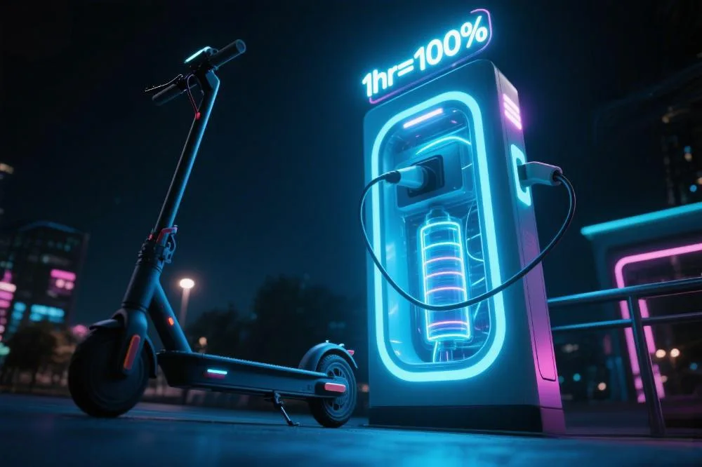 How long does e scooter take to charge