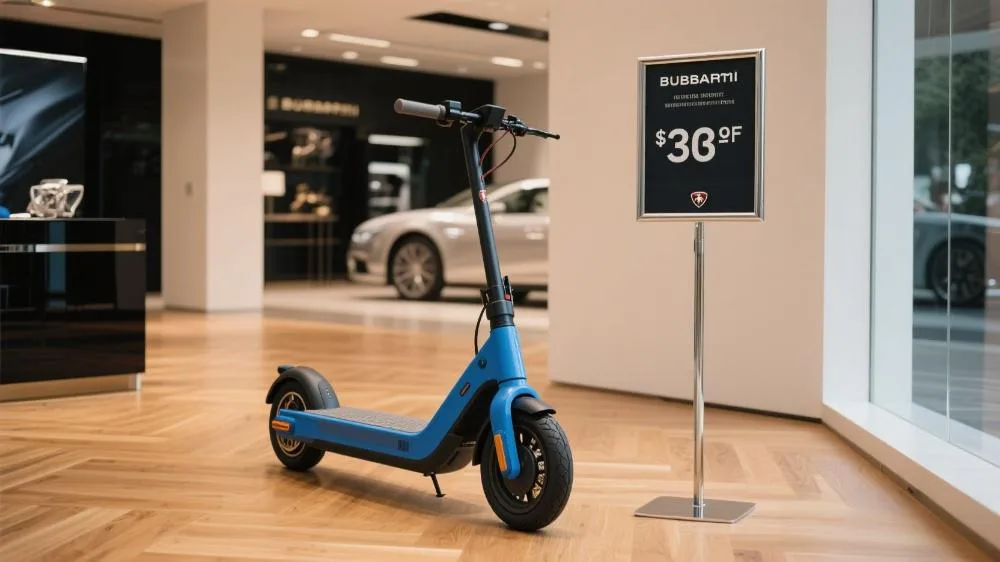 how much is a bugatti electric scooter