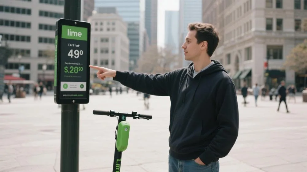 how much is a lime scooter per hour