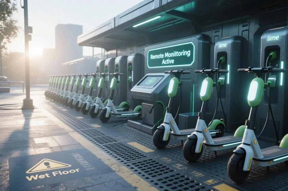 How to charge lime scooter