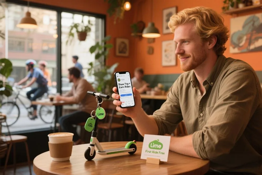how to get free lime scooter rides