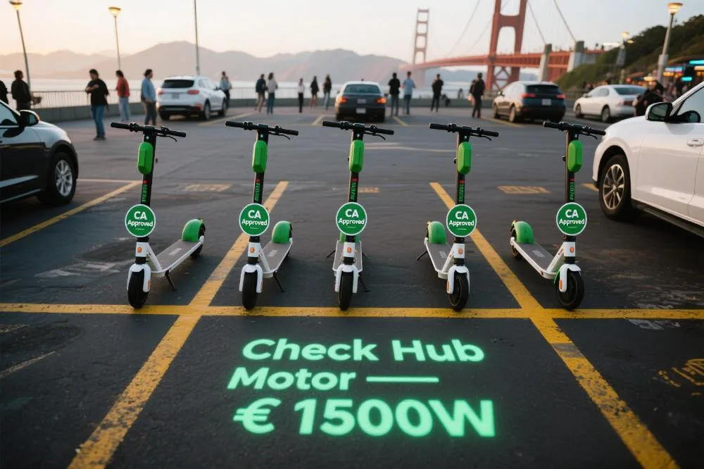 what scooter does not require a license in california