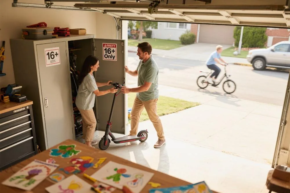 is there an age limit to ride an electric scooter