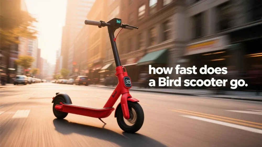how fast does a Bird scooter go