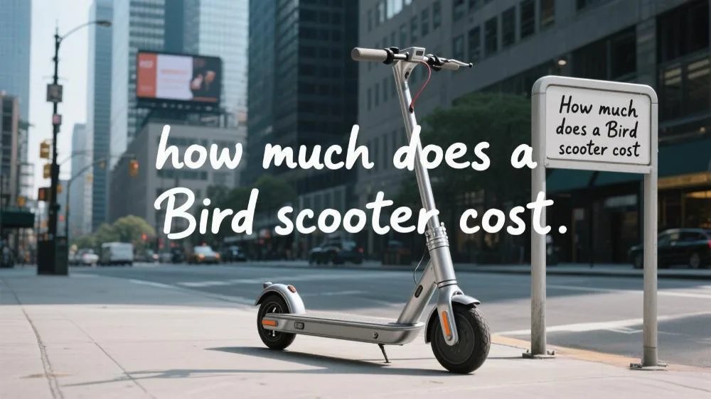 how much does a Bird scooter cost