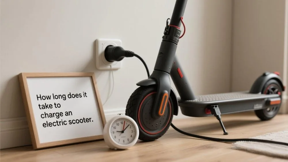 how long does it take to charge an electric scooter