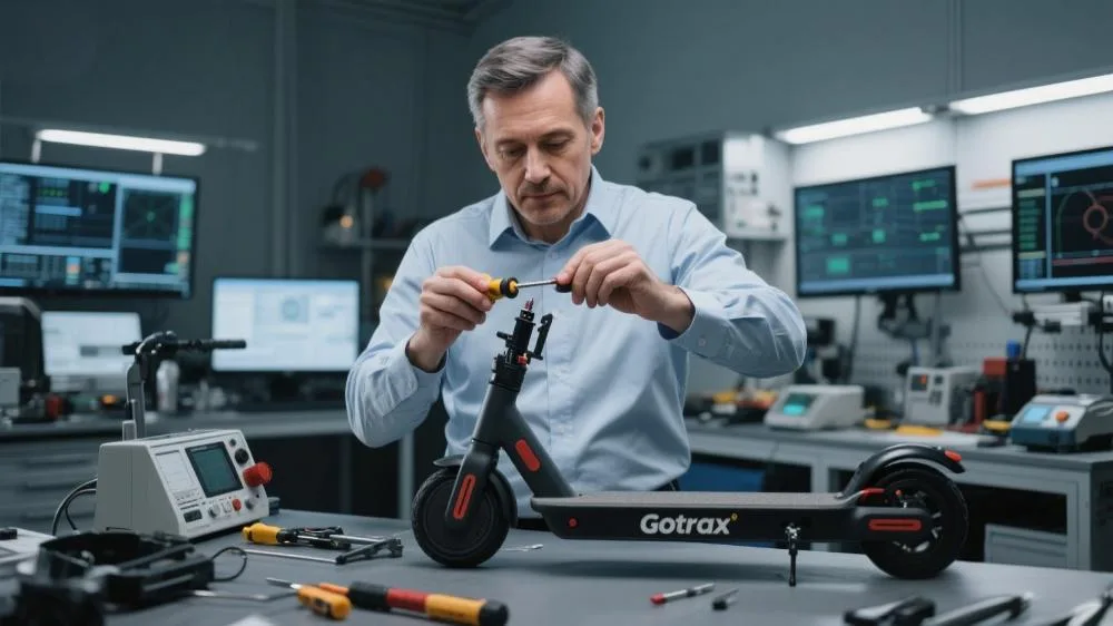how to reset a Gotrax scooter