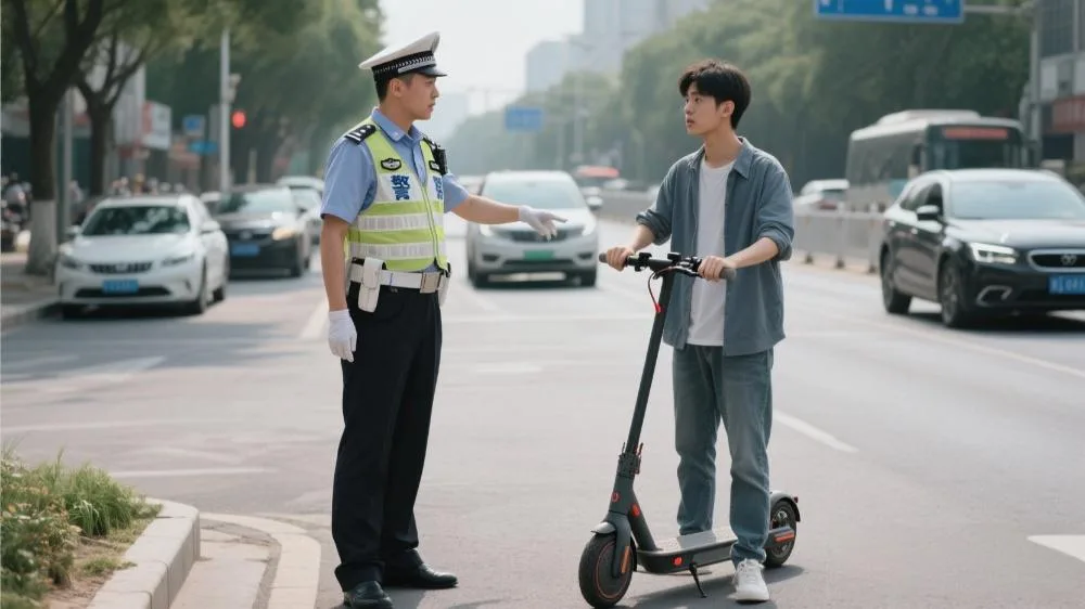 Is an electric scooter a motorized vehicle