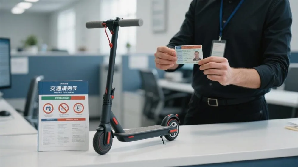 how to get an e-scooter license