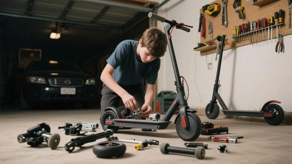 how to make an electric scooter at hom