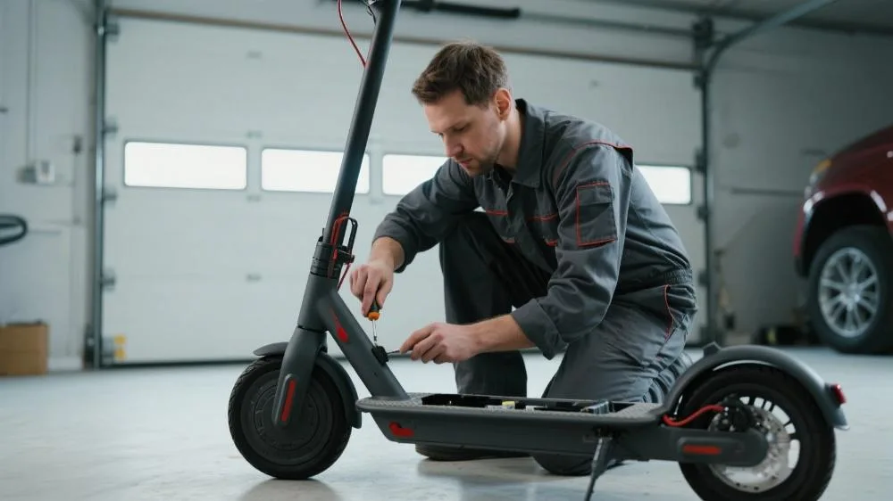 how do i reset my e-scooter controller
