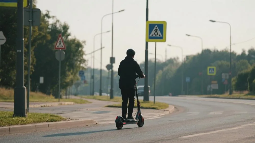 can I ride my e-scooter on the road