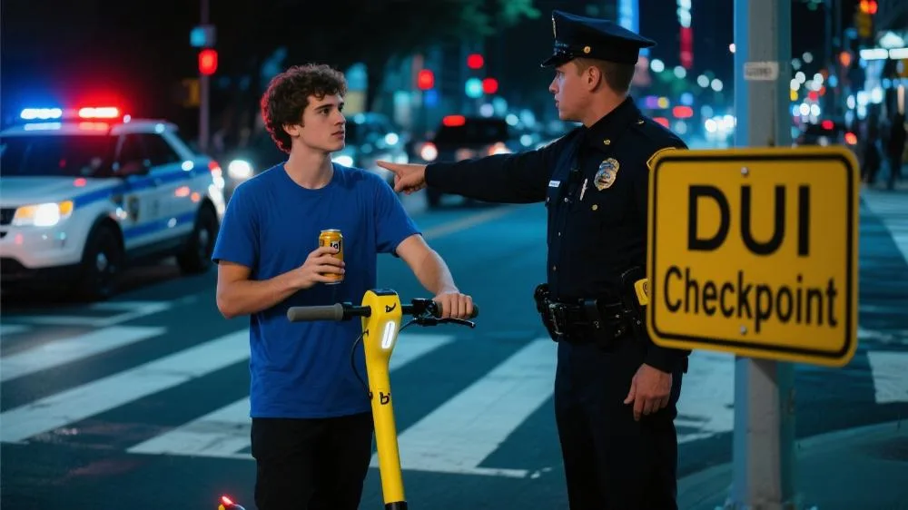 can you get a DUI on a Bird scooter