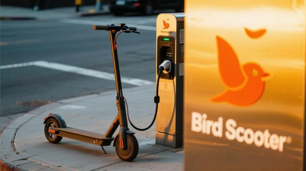 how to charge a Bird scooter