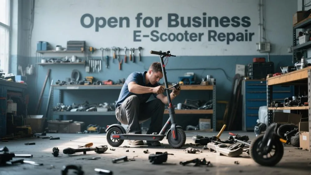 where can i get my e-scooter fixed